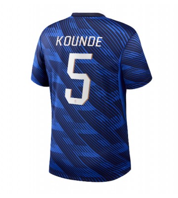 Frankrig Jules Kounde #5 Hjemmebanetrøje VM 2026 Kortærmet